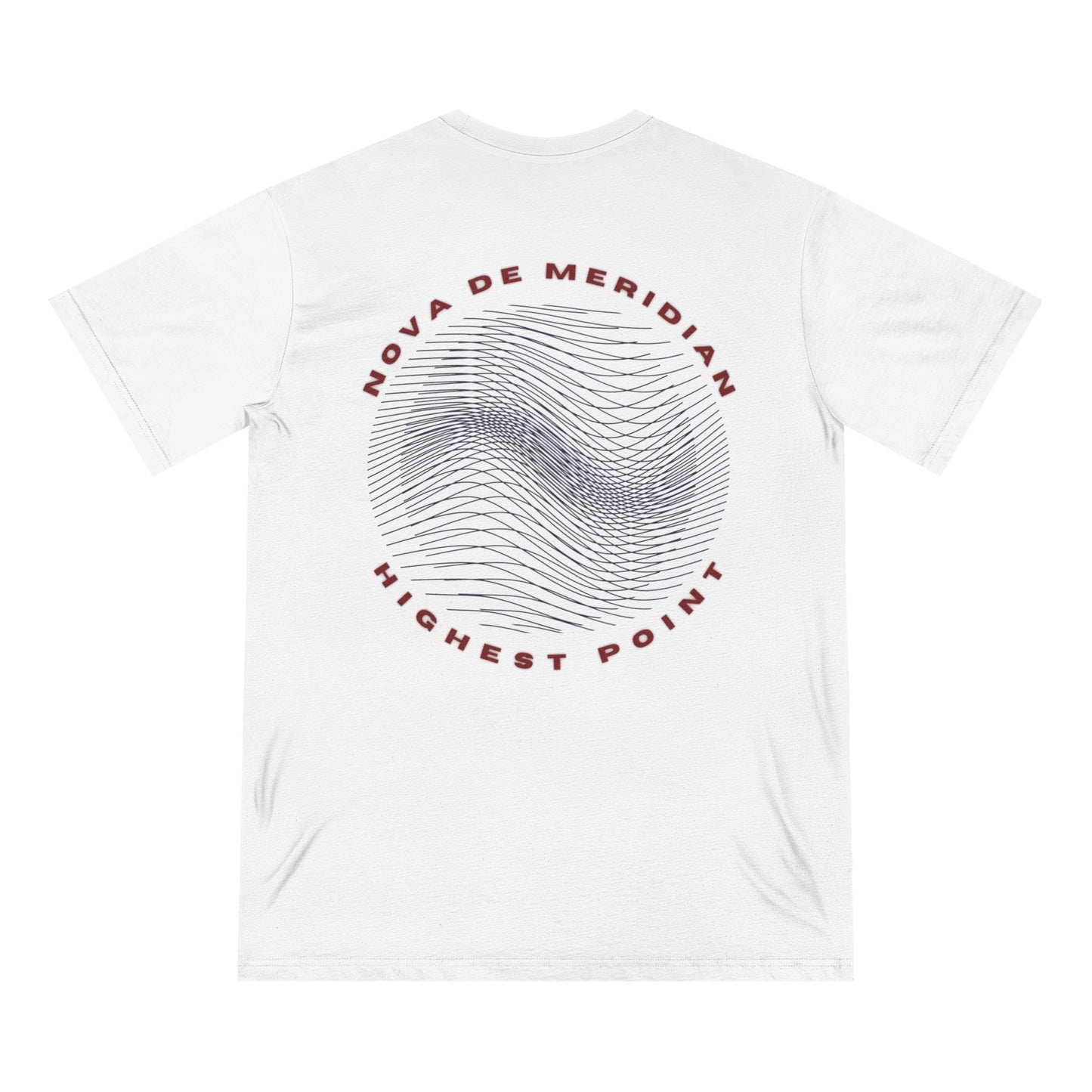 Nova de Meridian - "NdM Highest Point" 100% Organic Combed Cotton Tee