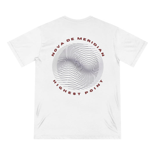 Nova de Meridian - "NdM Highest Point" 100% Organic Combed Cotton Tee