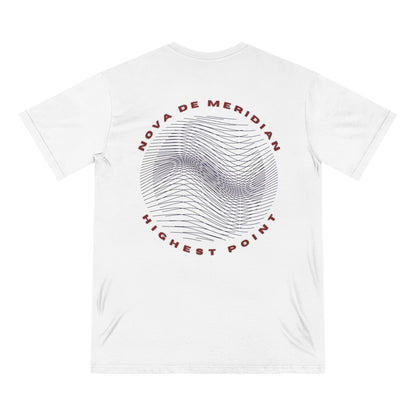 Nova de Meridian - "NdM Highest Point" 100% Organic Combed Cotton Tee
