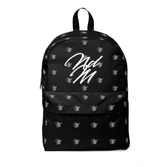 Nova de Meridian - "NdM Classic '26 On Black Backpack"